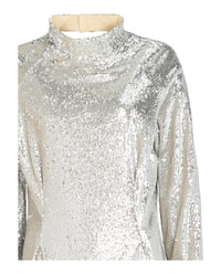 Givenchy Givenchy Womens Open-Back Sequin Gown