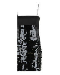Givenchy Womens Sequin Chain-Strap Gown