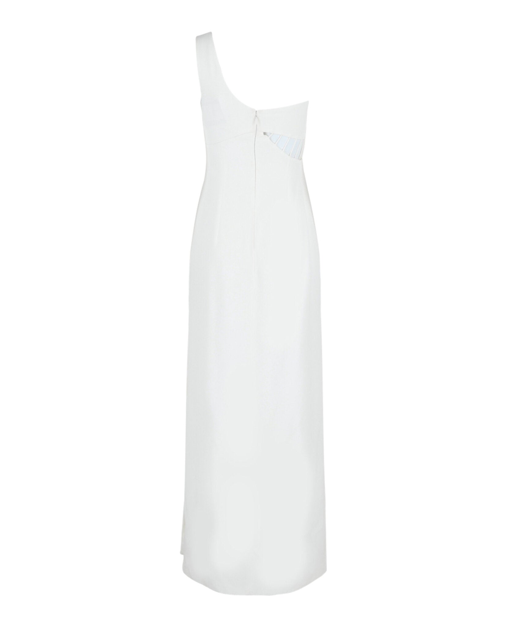 Givenchy Womens One-Shoulder Cutout Gown