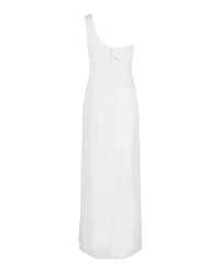 Givenchy Womens One-Shoulder Cutout Gown
