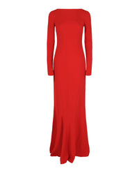 Givenchy Womens Crisscross Chain-Strap Gown