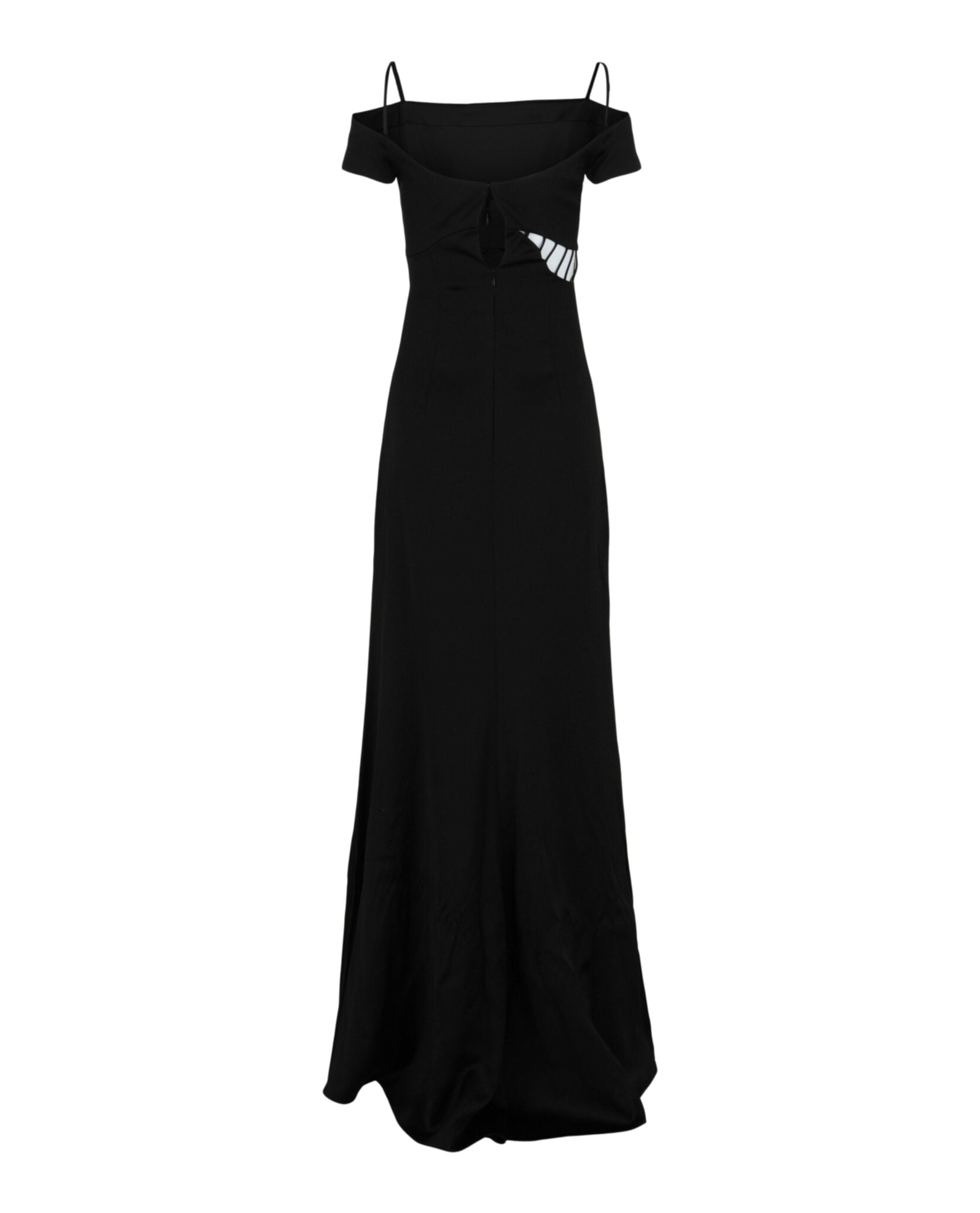 Givenchy Womens Cold Shoulder Cutout Gown