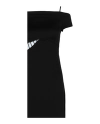 Givenchy Womens Cold Shoulder Cutout Gown