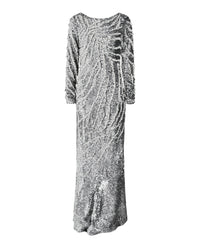 Givenchy Womens Sequined Mermaid Gown