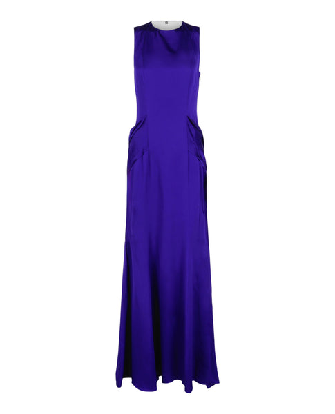 Givenchy Womens Sheer Tulle Back Gown – Bluefly