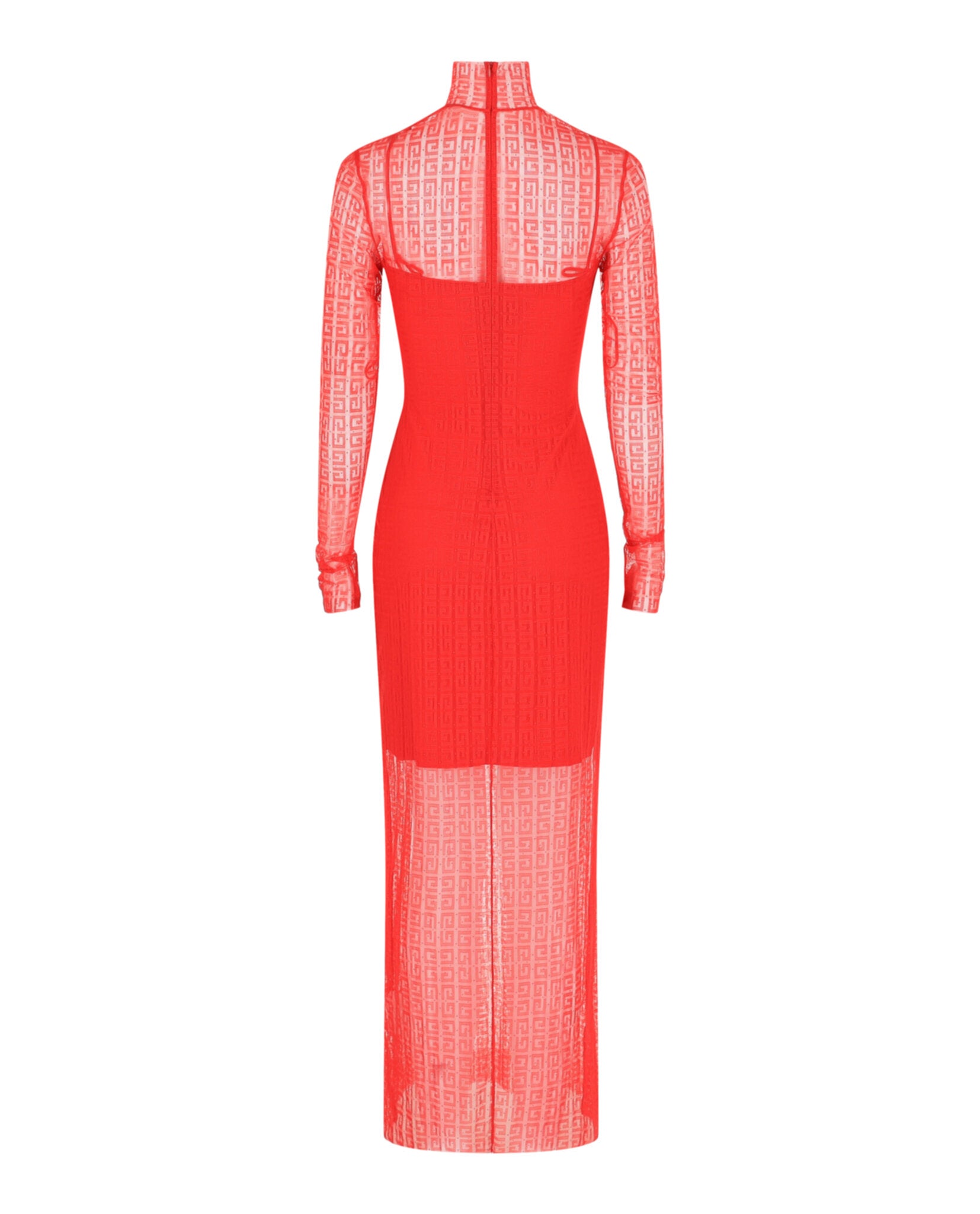 Givenchy Womens 4G Lace Maxi Dress