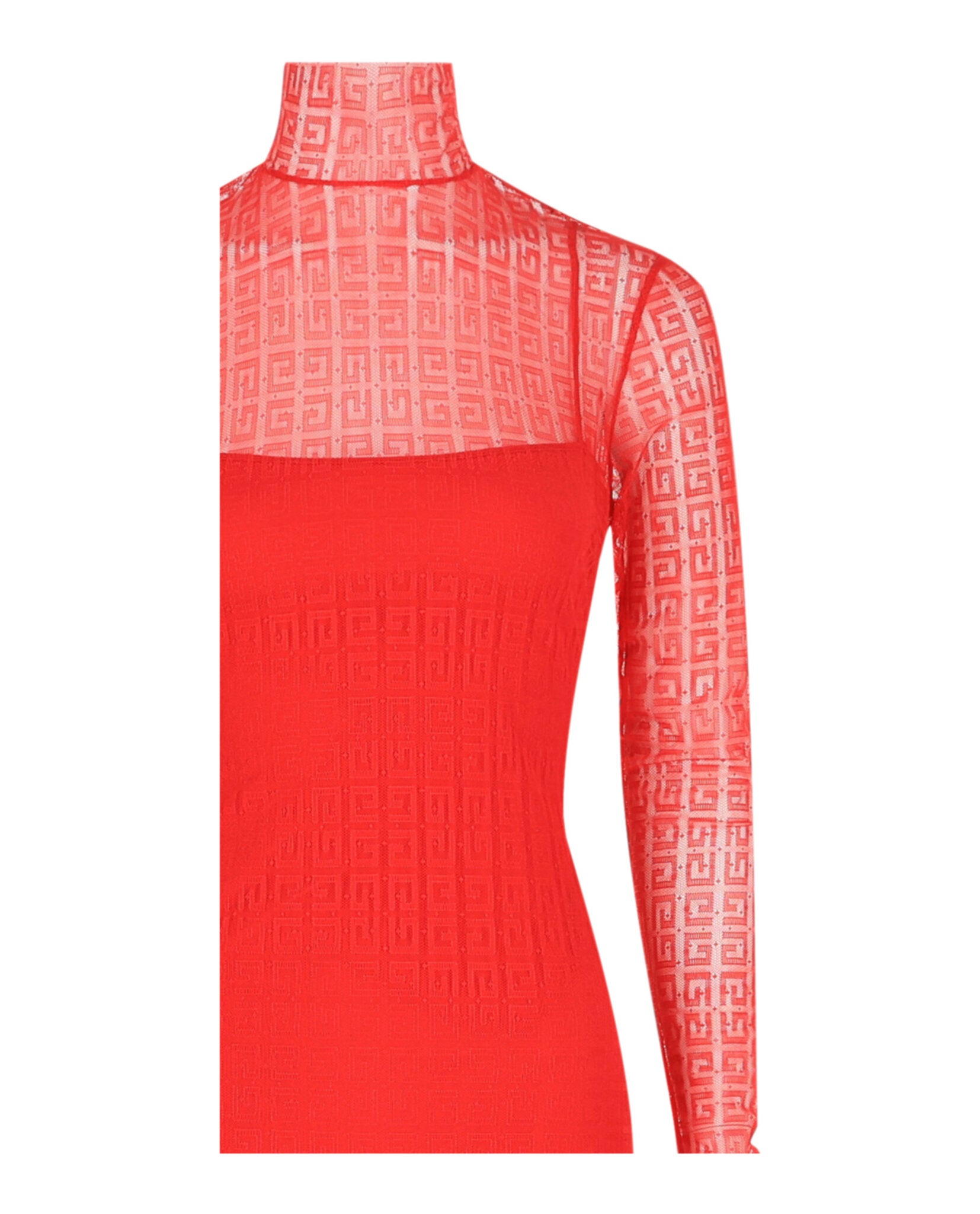 Givenchy Womens 4G Lace Maxi Dress