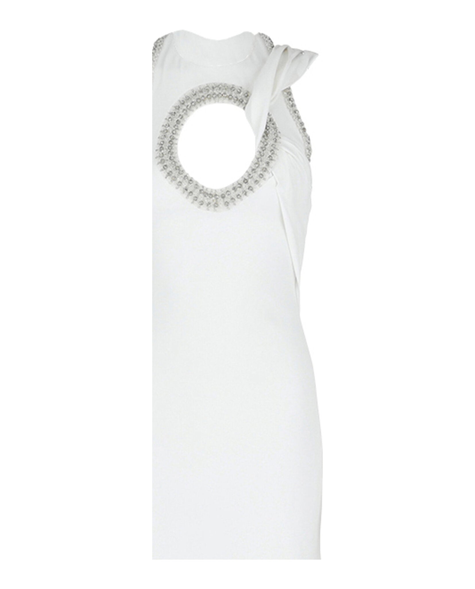 Givenchy Womens Cutout Crystal-Embellished Gown
