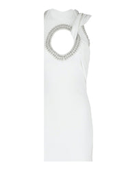 Givenchy Womens Cutout Crystal-Embellished Gown