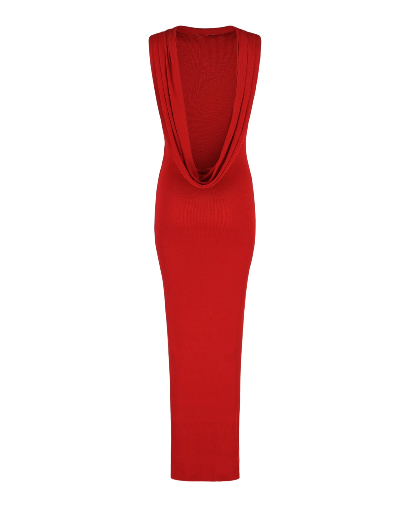 Givenchy Womens Draped Open-Back Dress