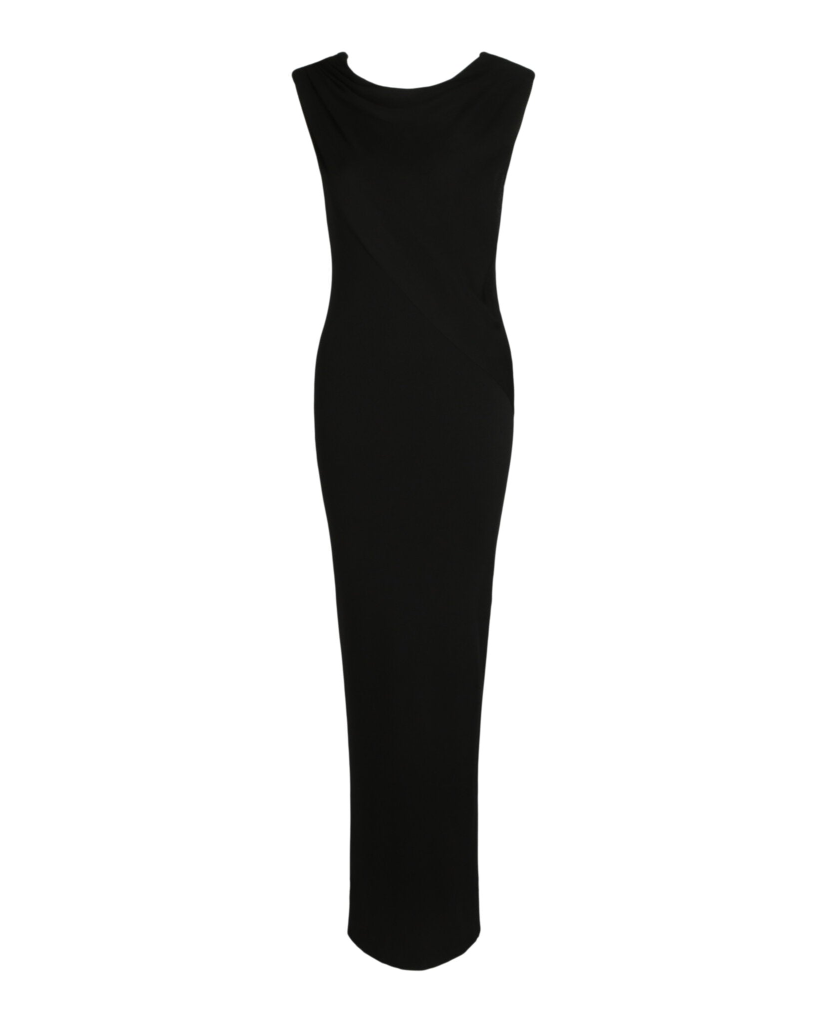 Givenchy Givenchy Womens Cowl-Neck Maxi Dress