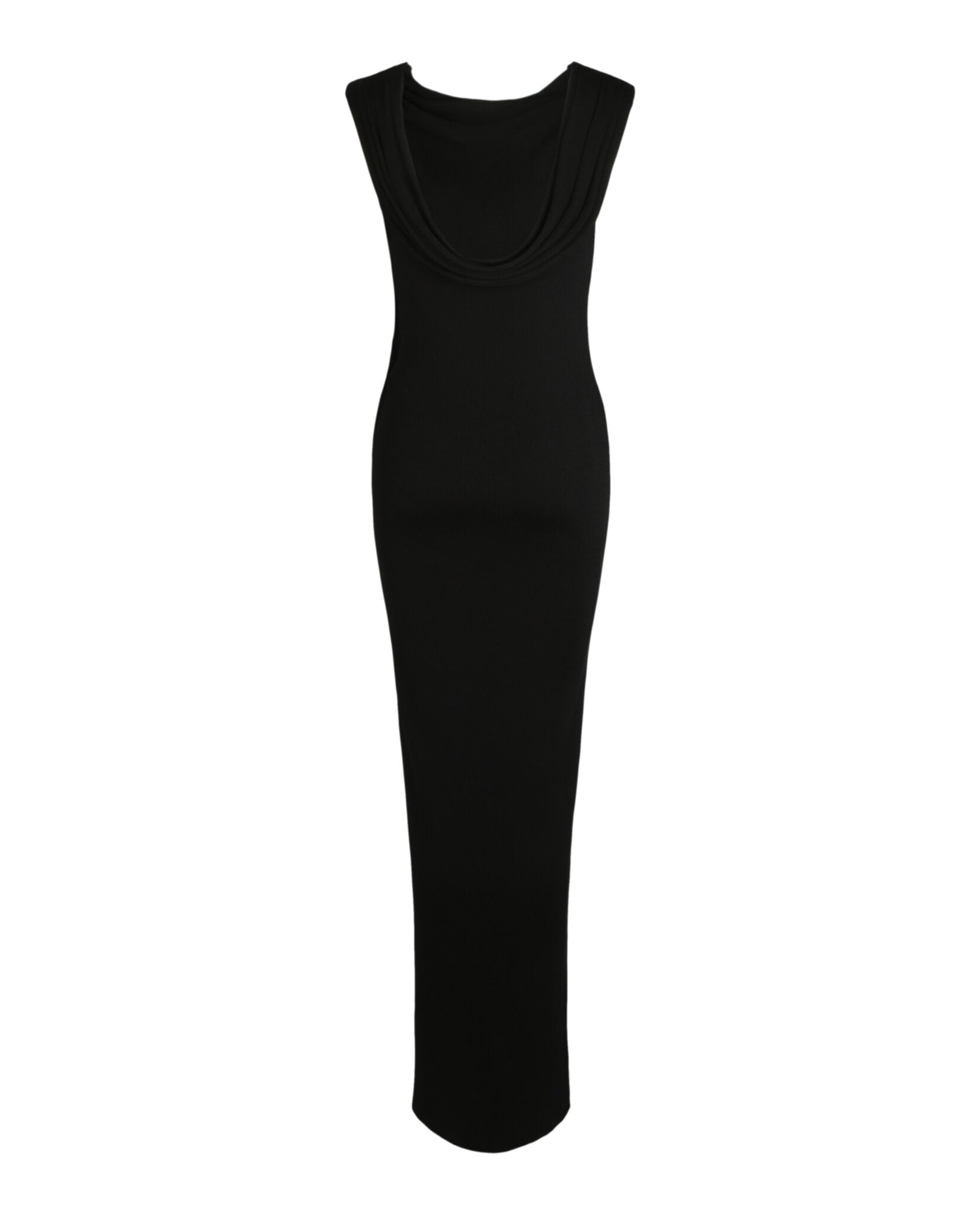 Givenchy Givenchy Womens Cowl-Neck Maxi Dress