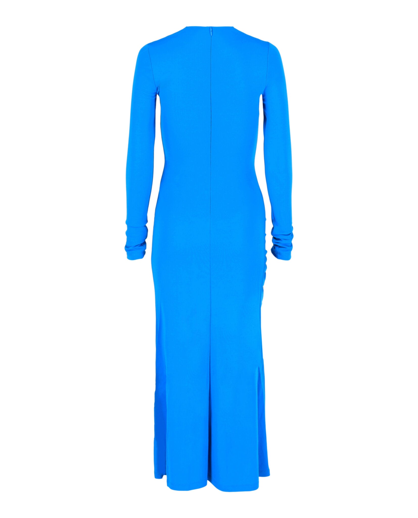 Givenchy Ruched Maxi Dress 34 / Aquamarine