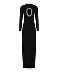 Givenchy Womens Cut-Out Crystal-Embellished Gown