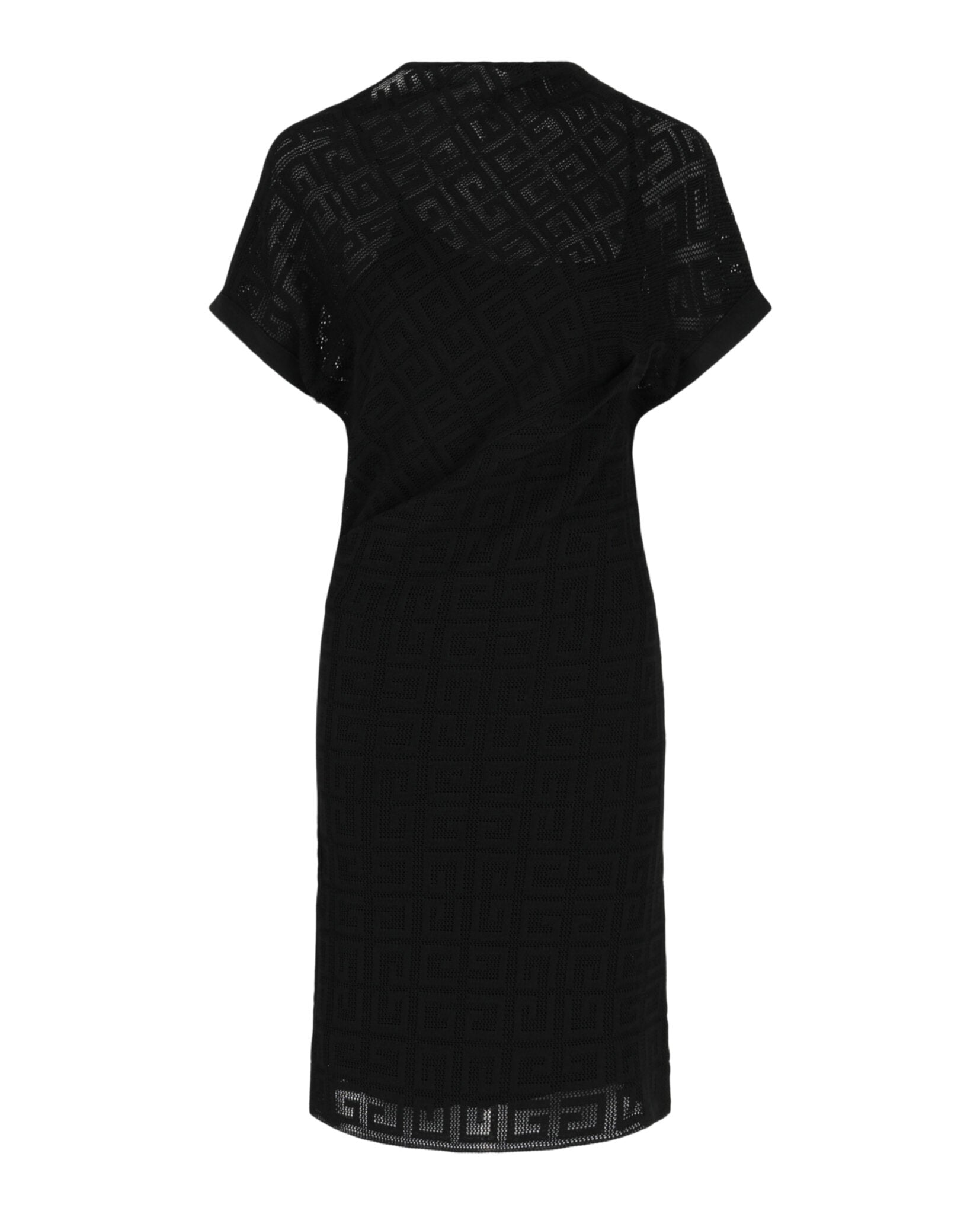 Givenchy Womens 4G Jacquard Knit Dress
