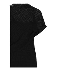 Givenchy Womens 4G Jacquard Knit Dress