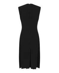 Givenchy Womens Sleeveless Double-Breasted Midi Coat Dress
