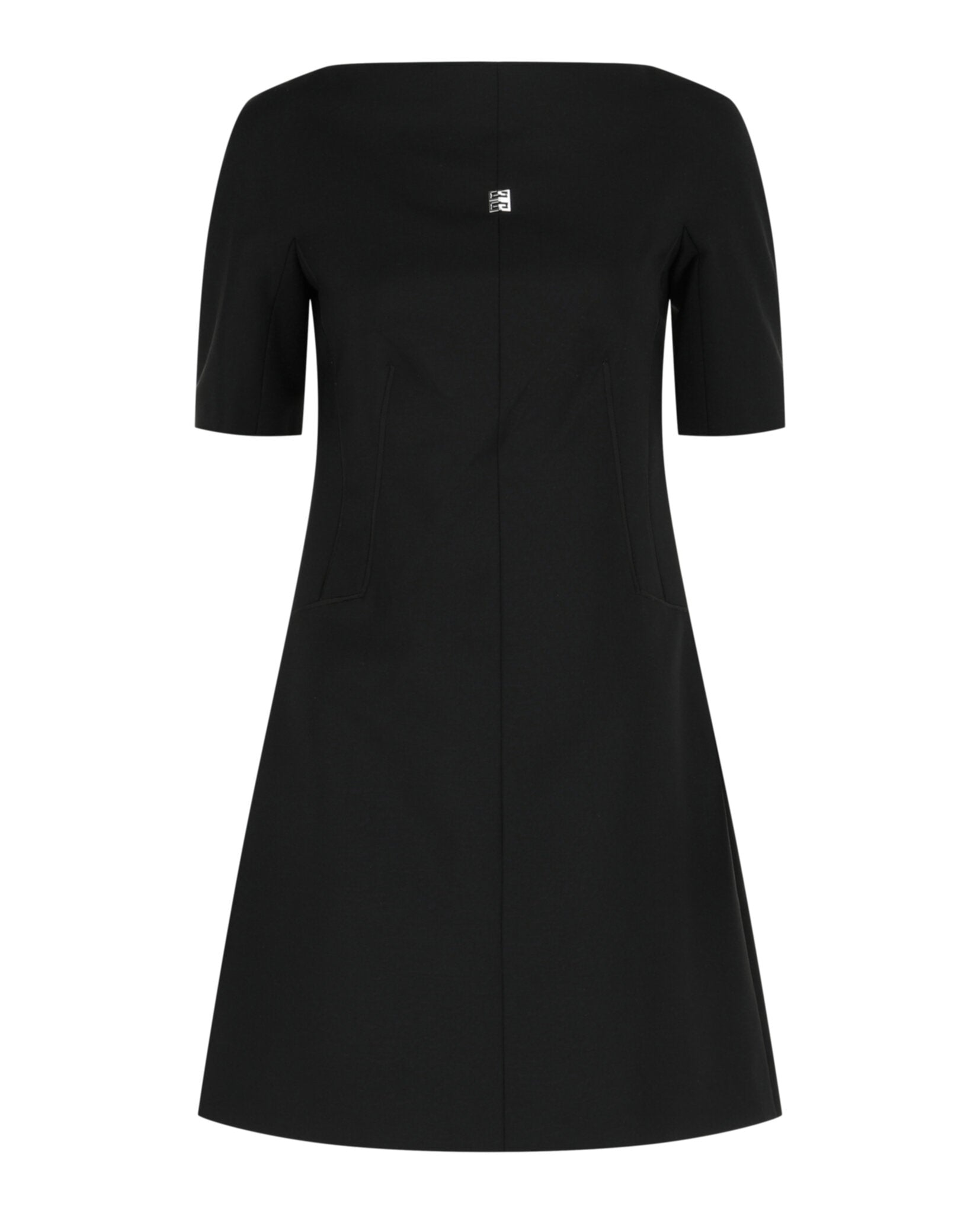 Givenchy Womens Contrast Trim Mini Dress