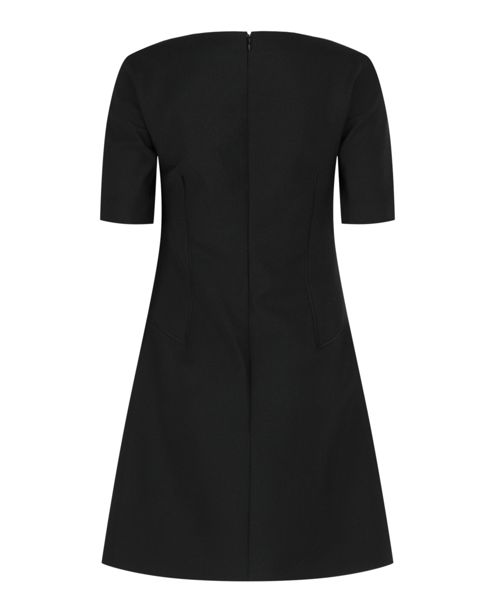 Givenchy Womens Contrast Trim Mini Dress