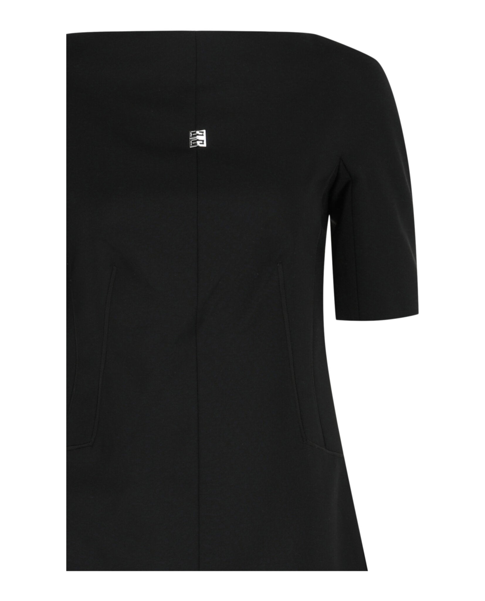 Givenchy Womens Contrast Trim Mini Dress