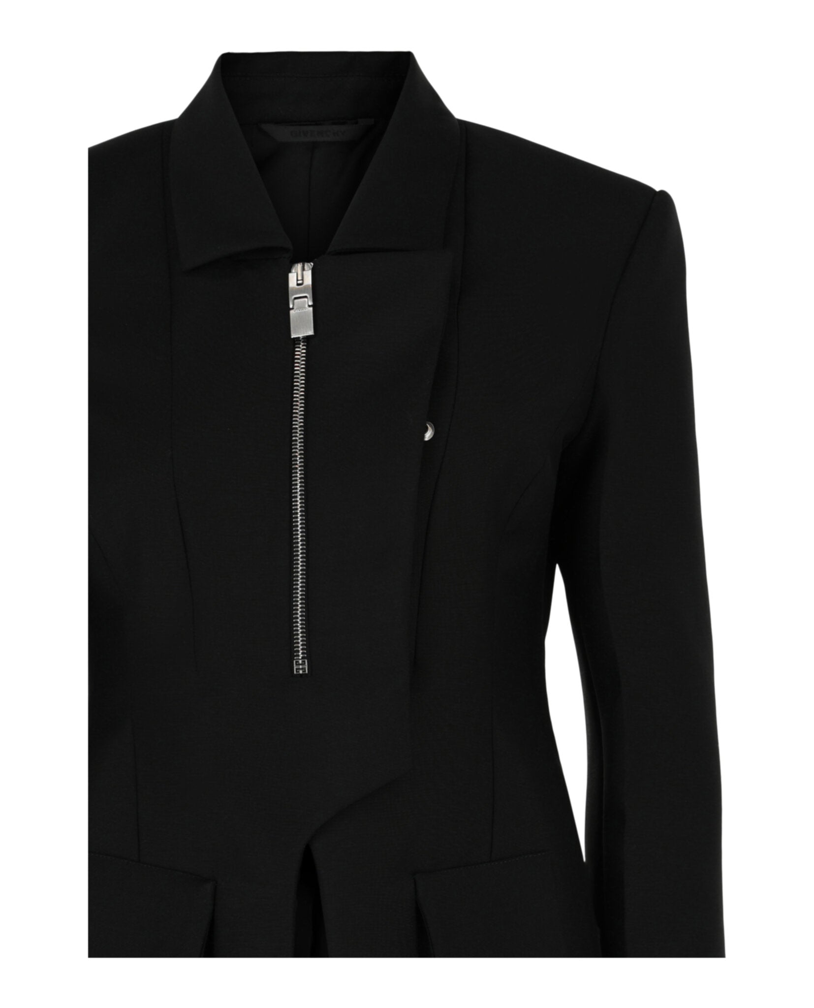 Givenchy Womens Peplum Blazer