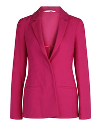 Givenchy Womens Single-Breasted Wool-Blend Blazer