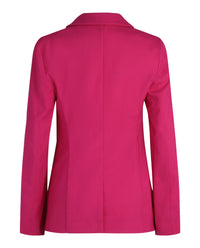 Givenchy Womens Single-Breasted Wool-Blend Blazer