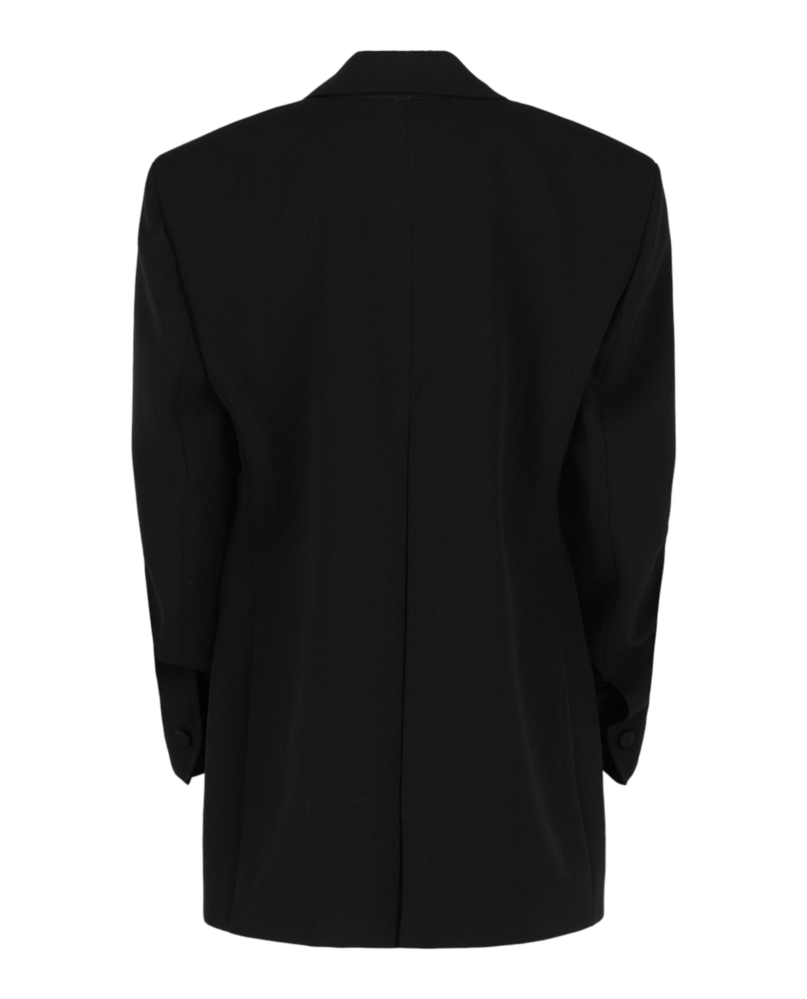 Givenchy Womens Pleated Single-Breasted Blazer