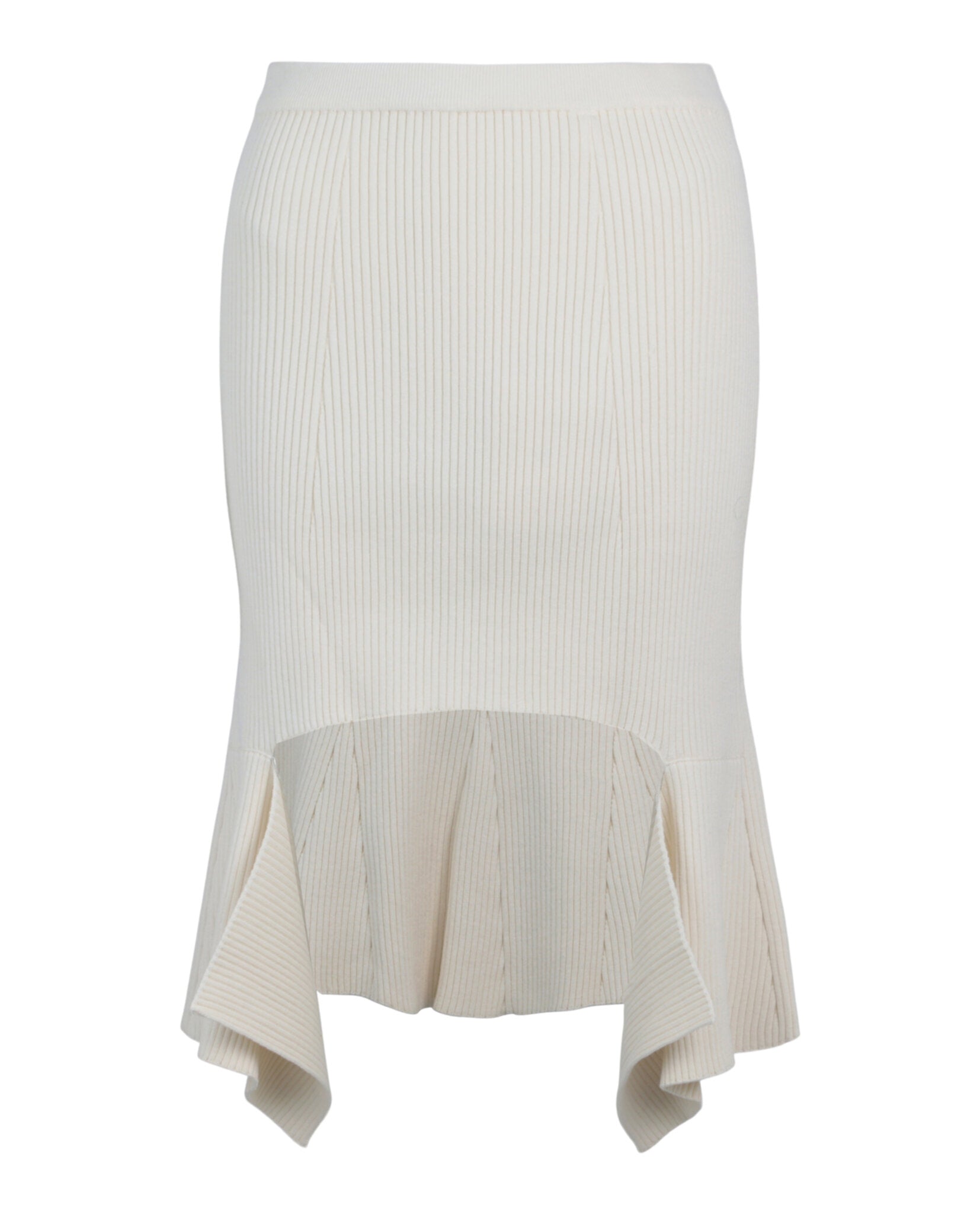 Givenchy Womens Ribbed Knit Skirt