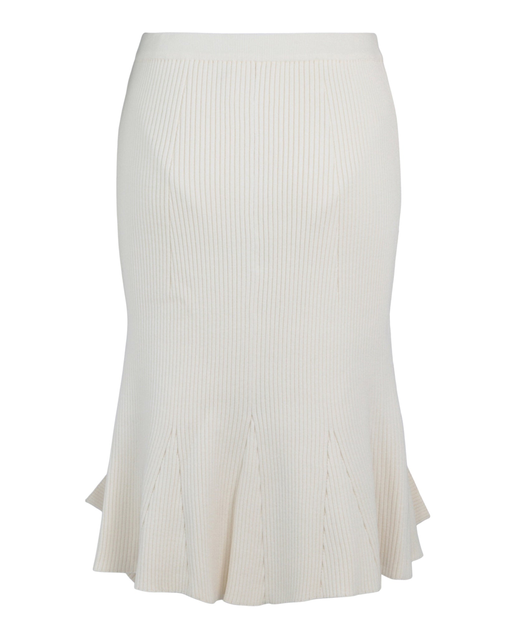 Givenchy Womens Ribbed Knit Skirt