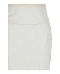 Givenchy Womens Cutout Leather Pencil Skirt