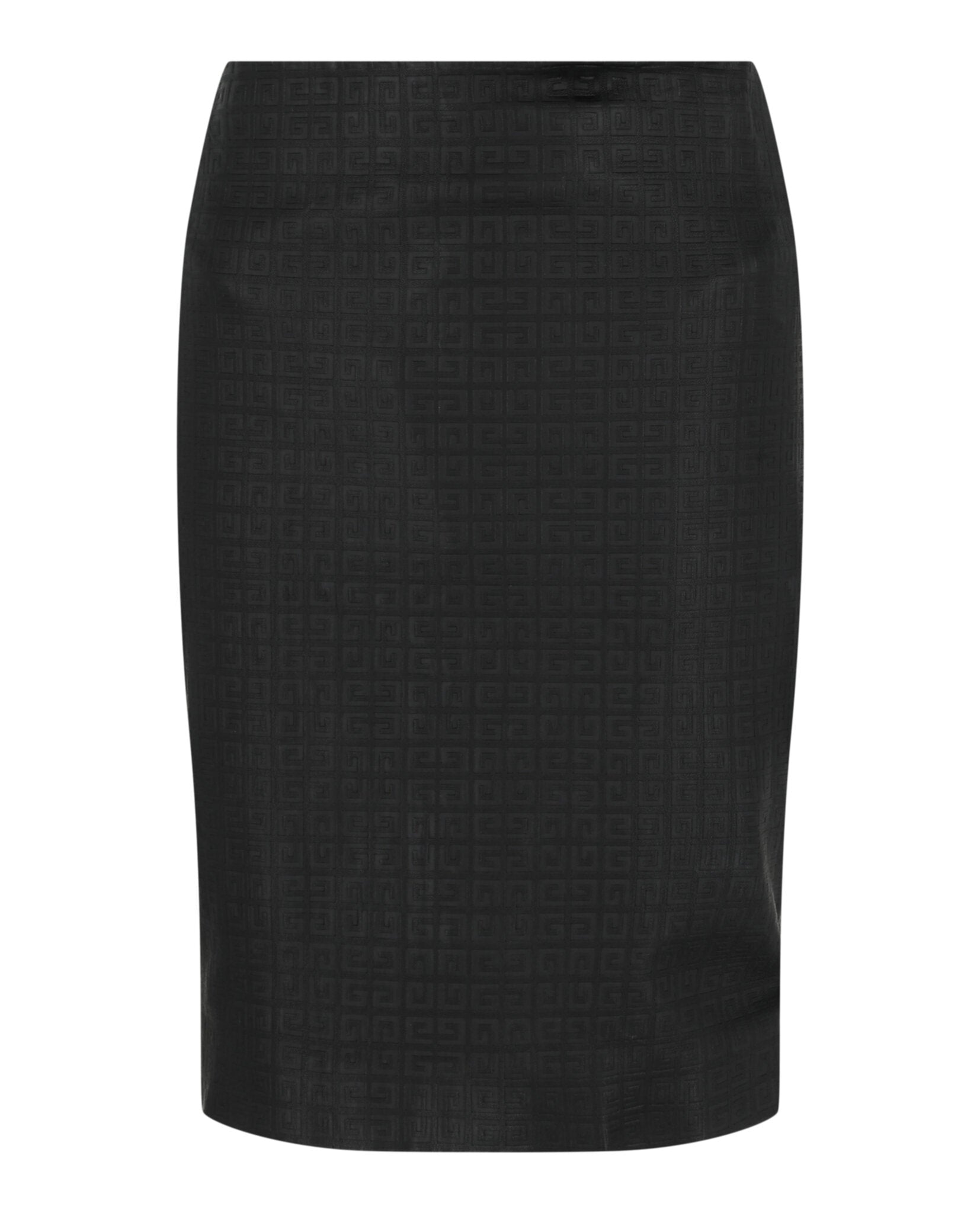 Givenchy Womens Embossed 4G Logo Mini Skirt