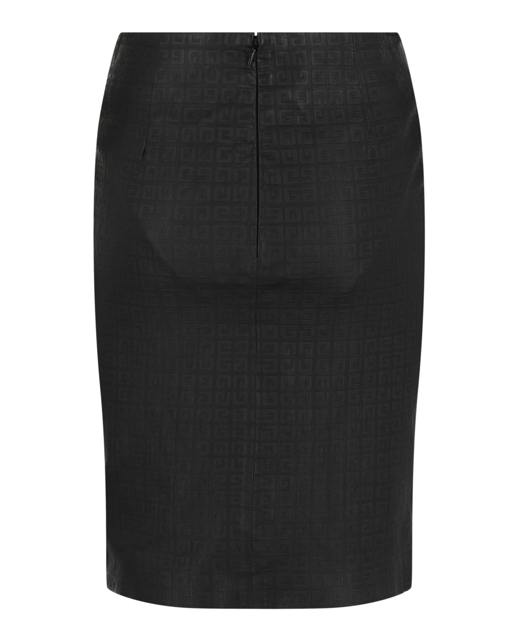 Givenchy Womens Embossed 4G Logo Mini Skirt