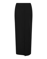 Givenchy Womens Wool Blend Maxi Skirt