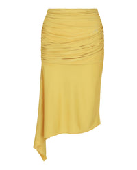 Givenchy Womens Draped Asymmetrical Skirt