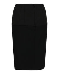 Givenchy Womens Wool Blend Mini Skirt