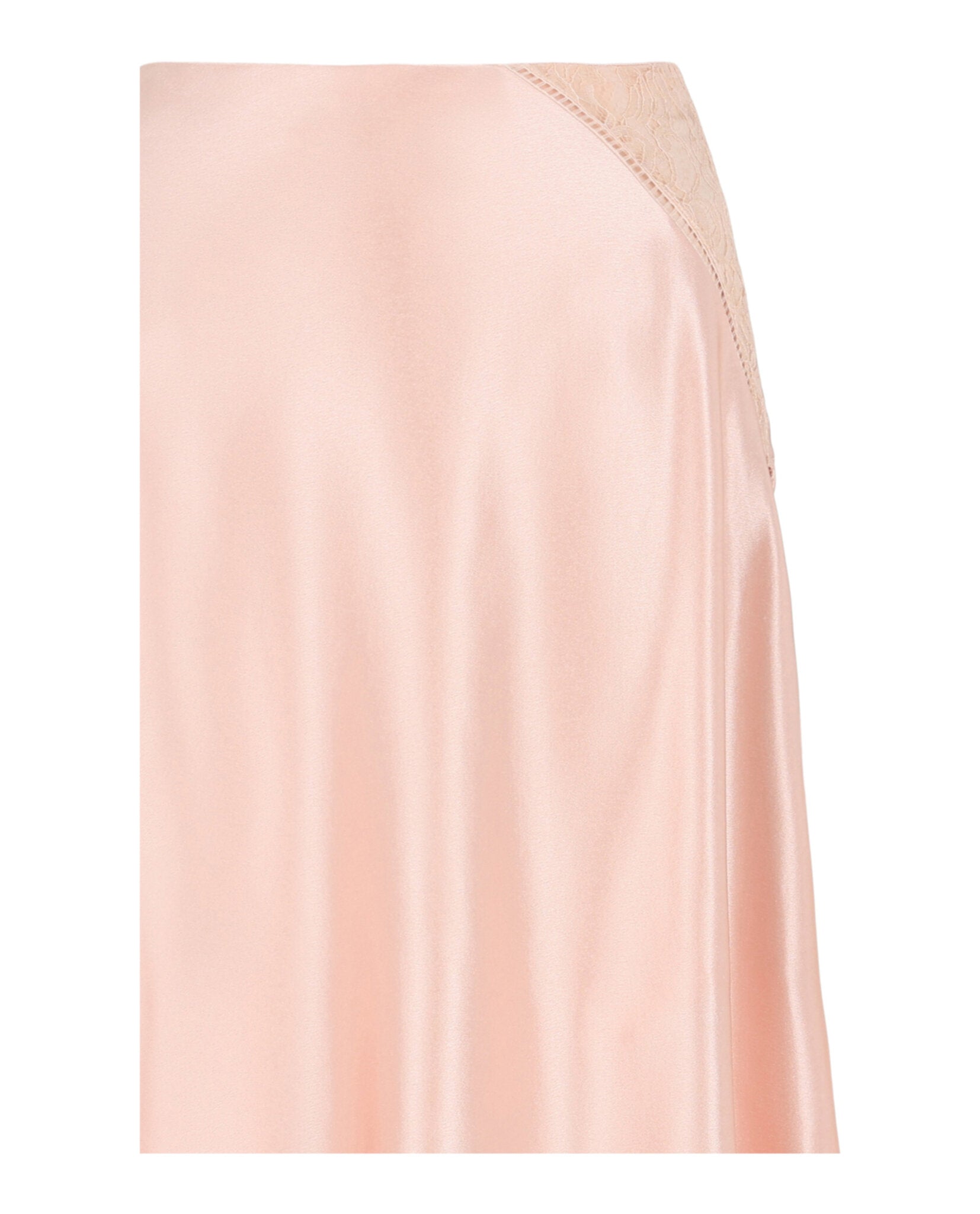 Givenchy Womens Asymmetrical Lace-Trim Skirt