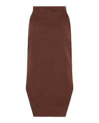 Givenchy Womens Silk Front Slit Pencil Skirt