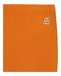 Givenchy Womens Mini Skirt With 4G Emblem