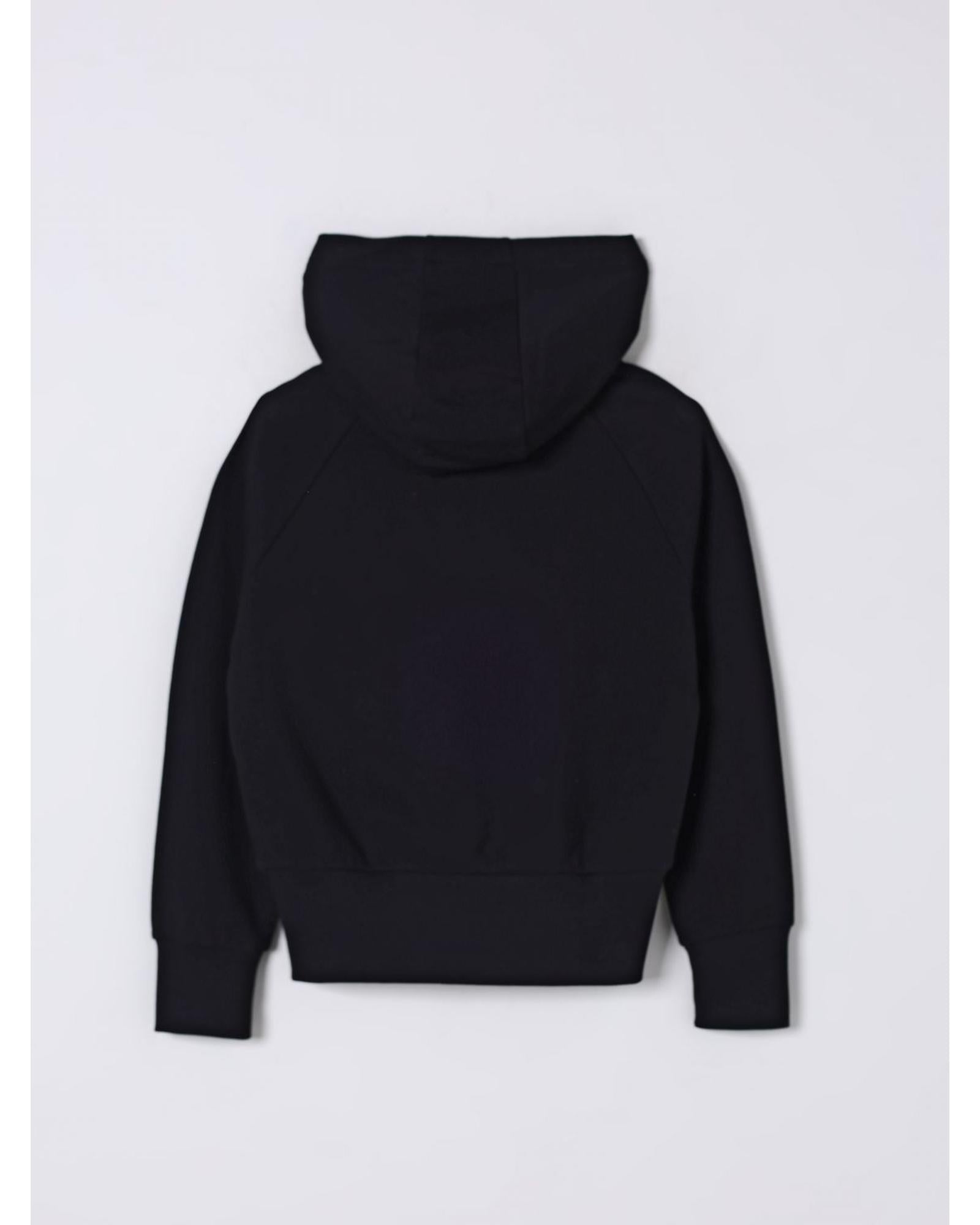 Balmain Kids Sweater with Ribbed Trims and Crew Neck White Cardigans