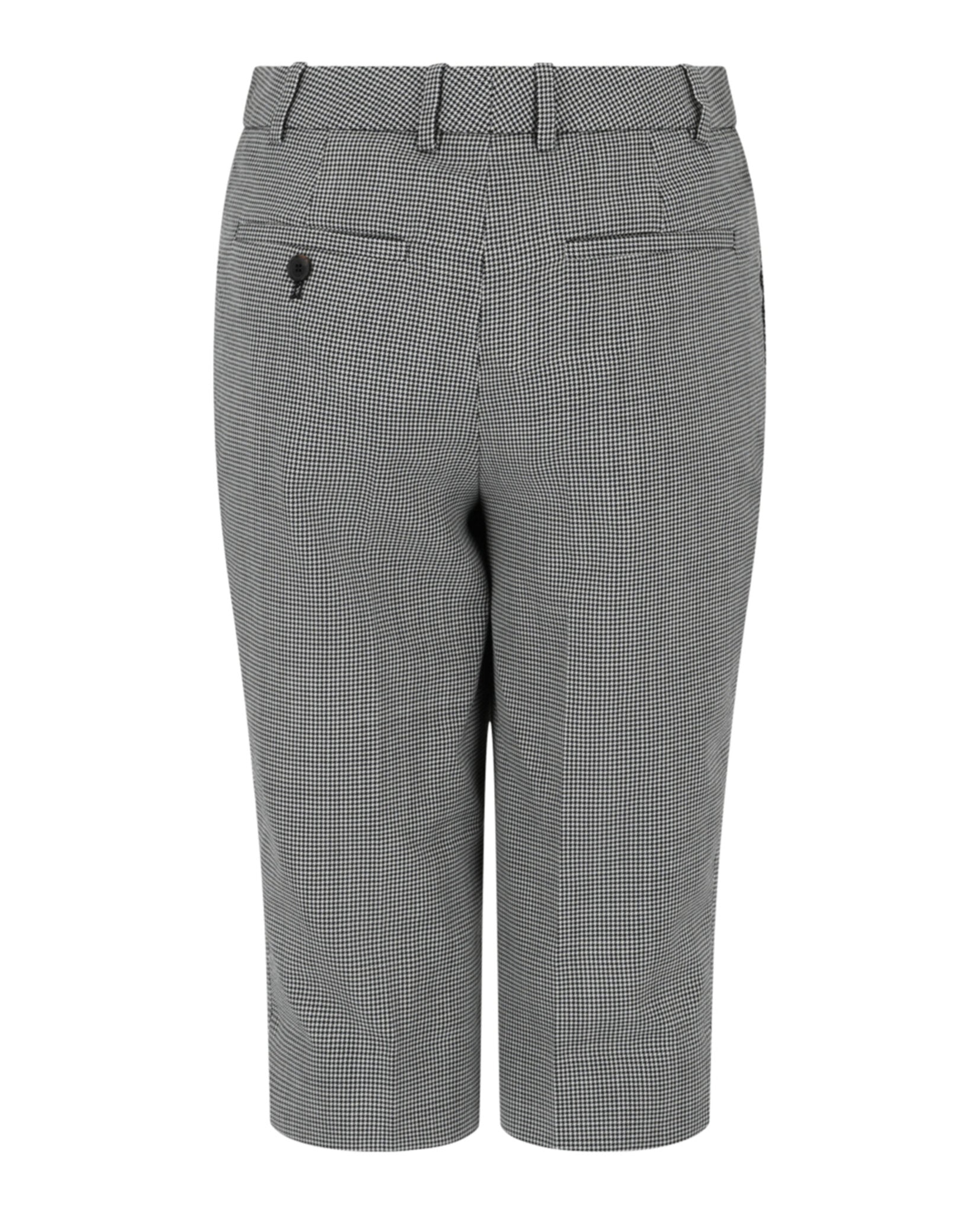 Givenchy Womens Houndstooth Bermuda Shorts