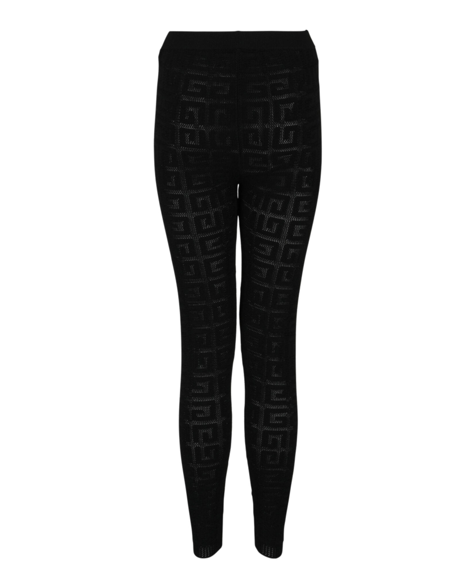 Givenchy Womens 4G Jacquard Leggings