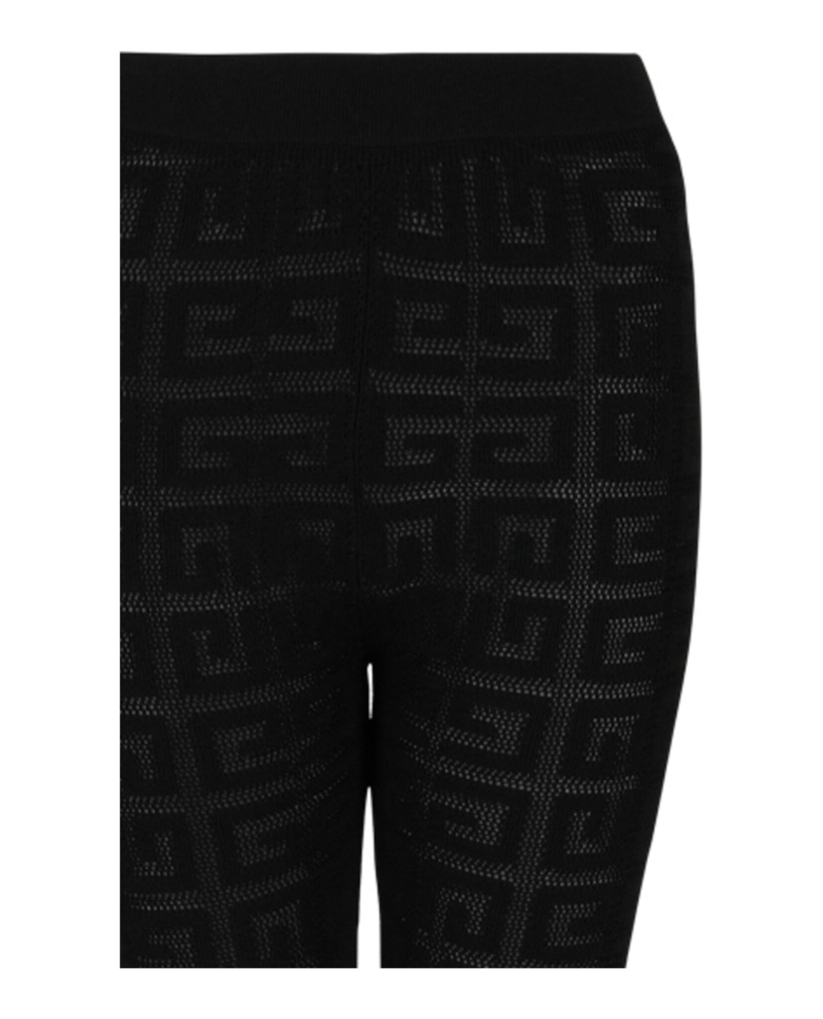 Givenchy Womens 4G Jacquard Leggings