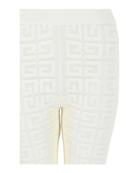 Givenchy Givenchy Womens All Over 4G Jacquard Leggings
