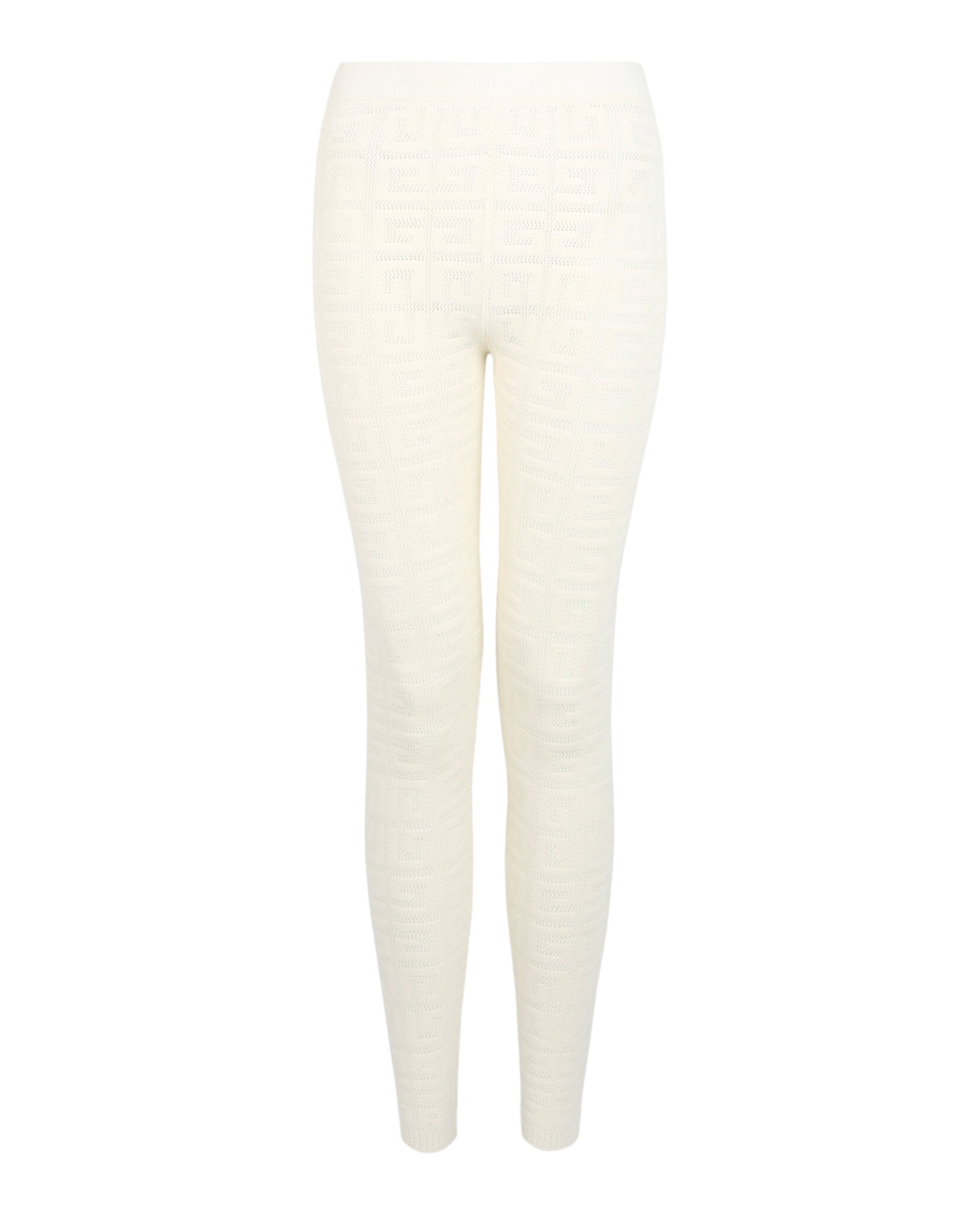 Givenchy Givenchy Womens 4G Mesh Monogram Stretch Leggings