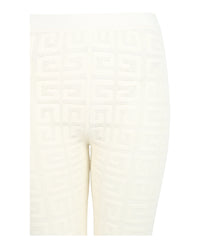 Givenchy Givenchy Womens 4G Mesh Monogram Stretch Leggings