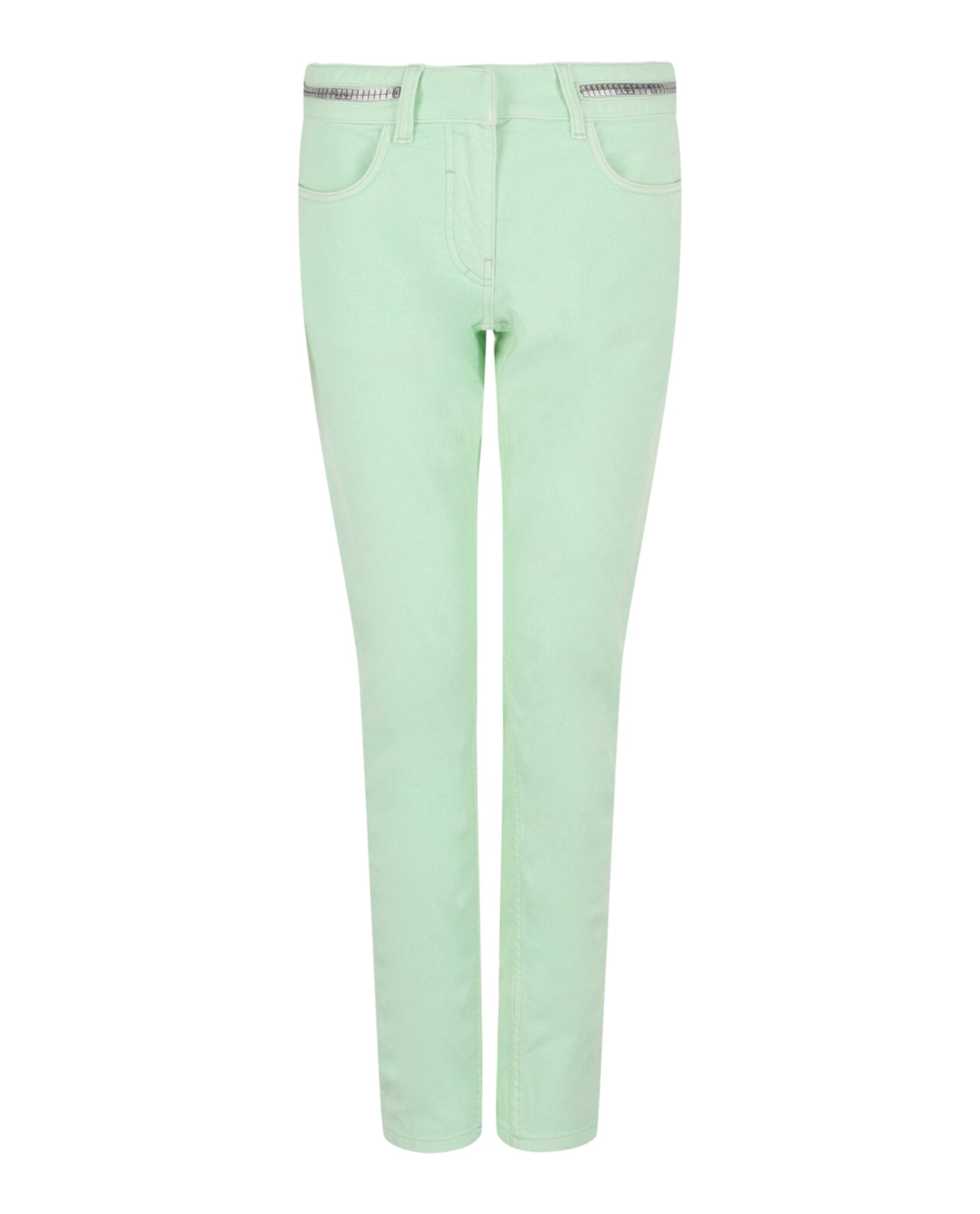 Givenchy Womens Slim Fit Denim With Zipper Detail