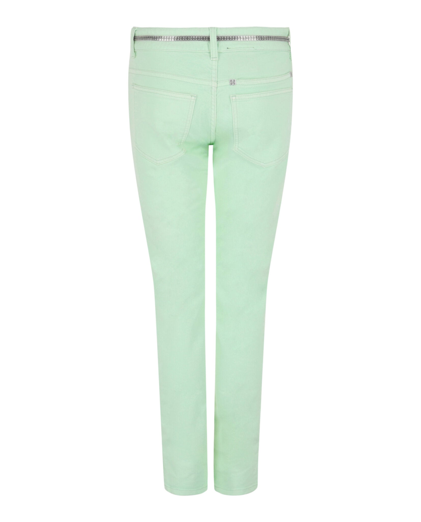 Givenchy Womens Slim Fit Denim With Zipper Detail