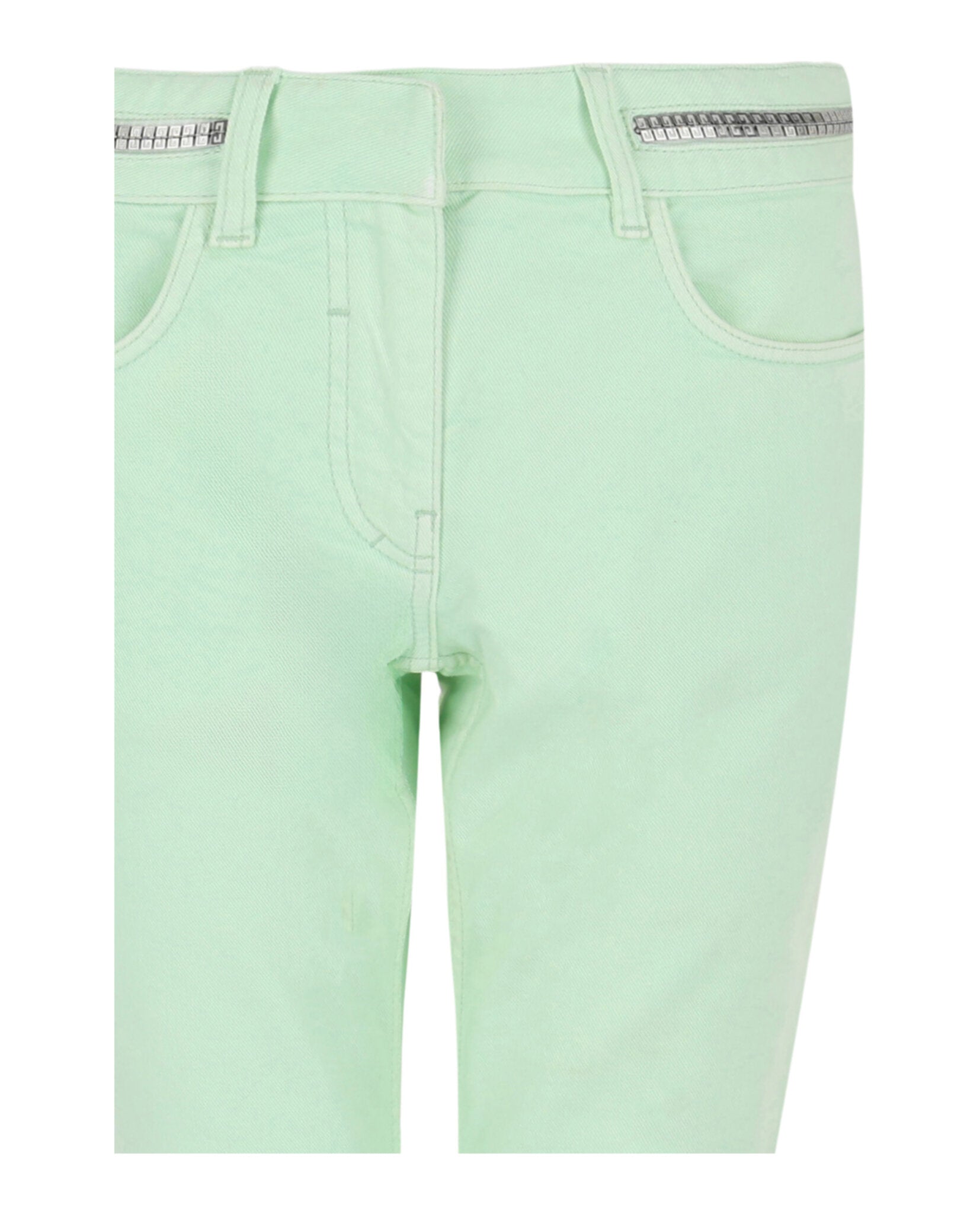 Givenchy Womens Slim Fit Denim With Zipper Detail