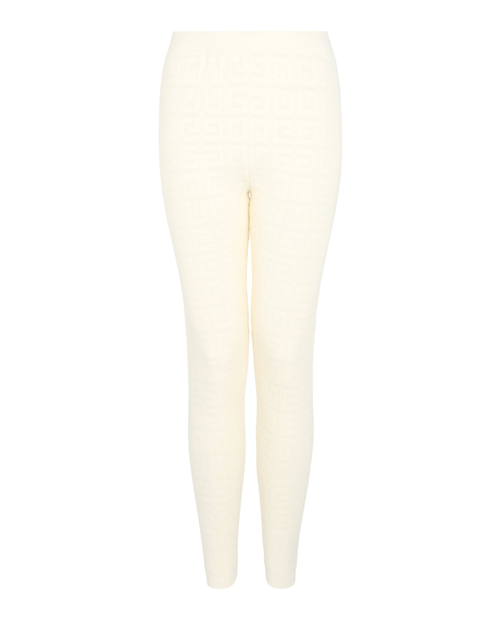 Givenchy Givenchy Womens 4G Mesh Monogram Stretch Leggings